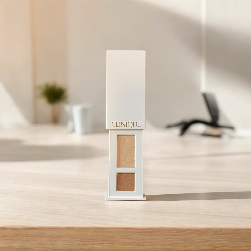 NEW Clinique 0.1 Like Milk Duo All-about Shadow NT WT 0.96 oz